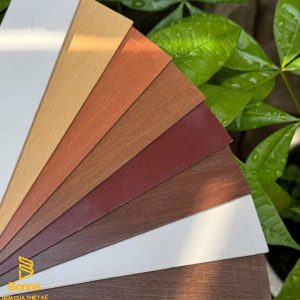 Bảng màu rèm gỗ – Đa dạng sắc gỗ, phù hợp mọi không gian