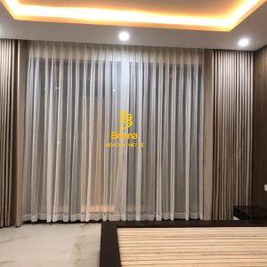 Rèm 2 lớp – Sự hài hoà đến từng nếp gấp.