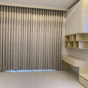 Rèm họa tiết tinh tế – Biến góc nhỏ thành điểm nhấn.