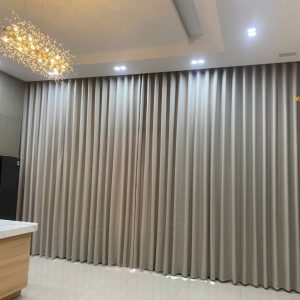 Rèm ghi sáng – đẹp từ màu đến dáng.